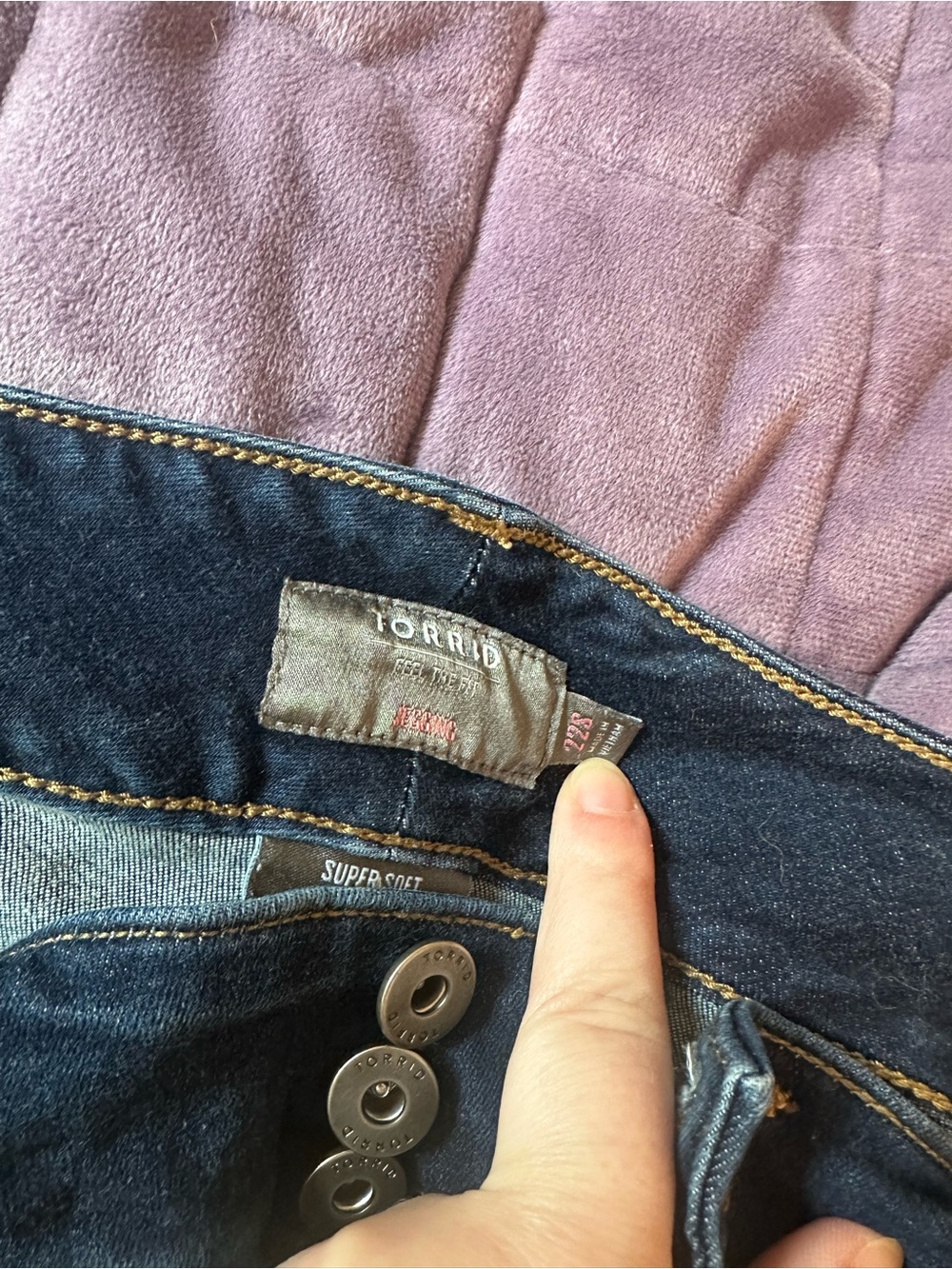 torrid Dark Indigo Super Soft Jeans Jeggings